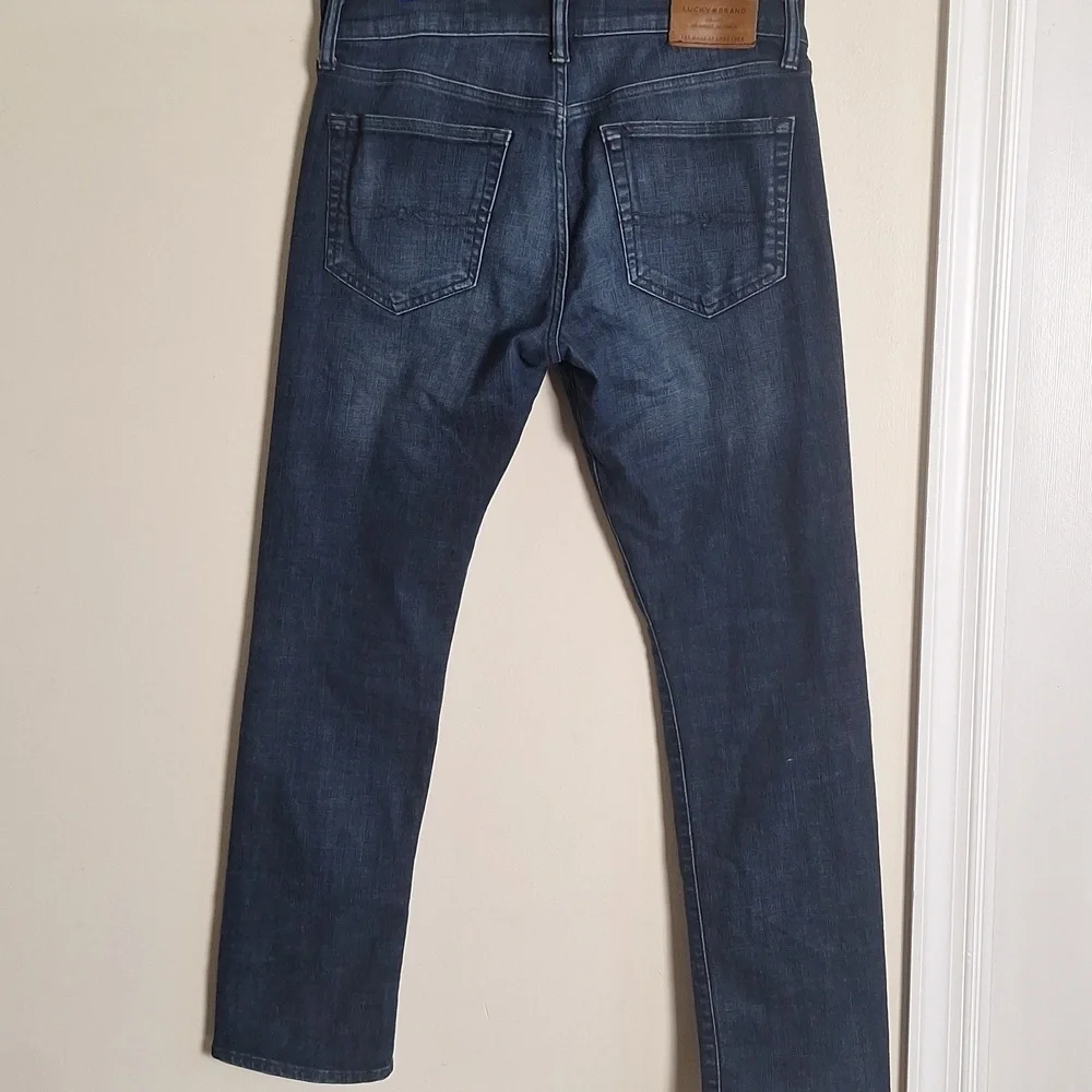 Lucky Brand 121 Slim Jeans Men's 31x30 Dark Wash Stretch Denim